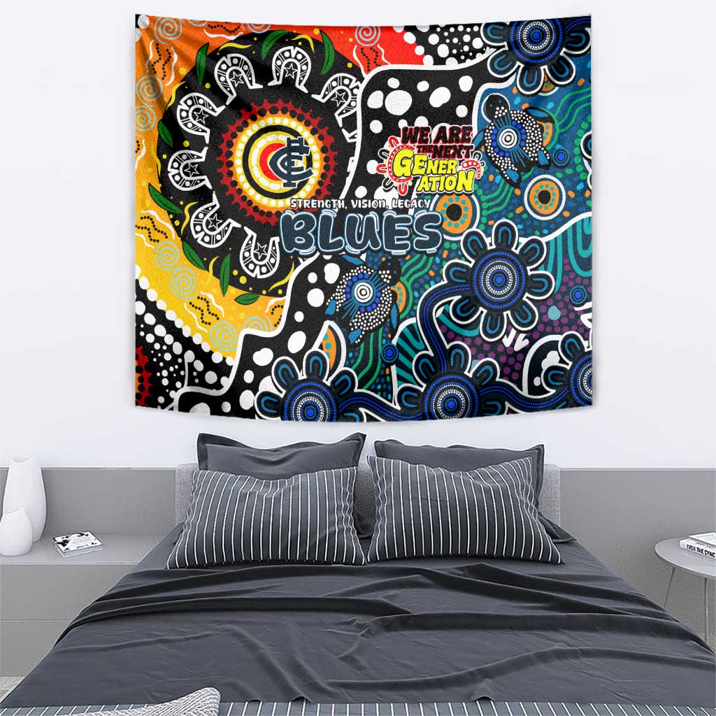 Blues AFL Celebrating 50 Years of Naidoc Tapestry NAIDOC Week 2025 Aboriginal