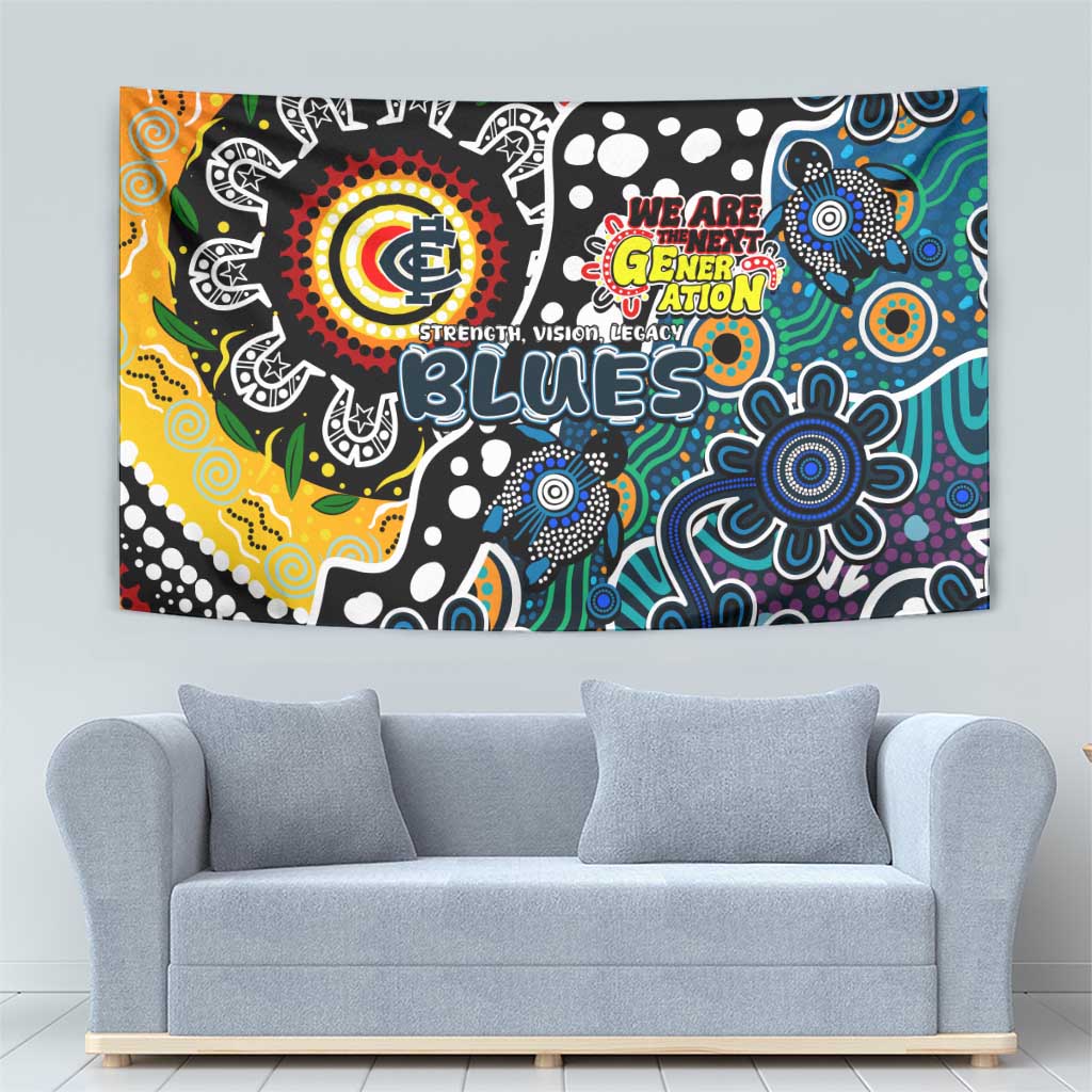 Blues AFL Celebrating 50 Years of Naidoc Tapestry NAIDOC Week 2025 Aboriginal