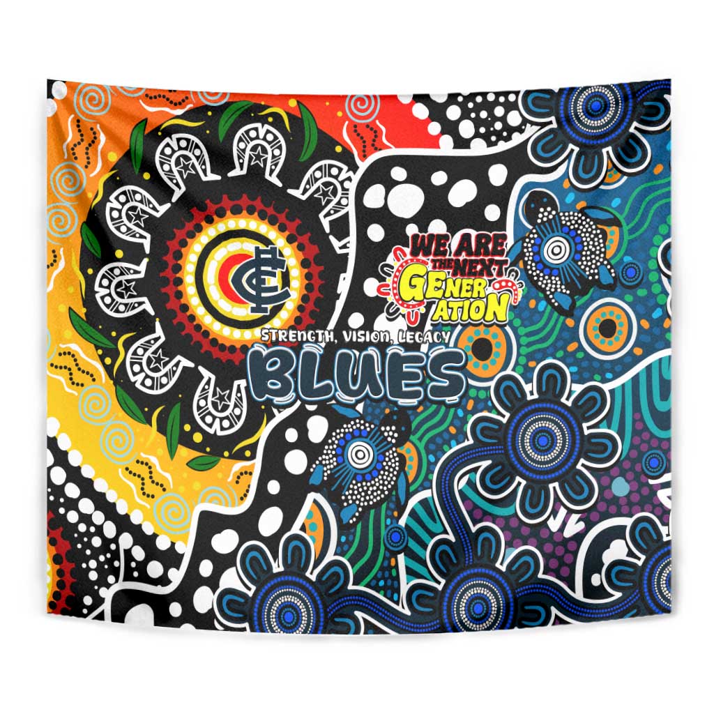Blues AFL Celebrating 50 Years of Naidoc Tapestry NAIDOC Week 2025 Aboriginal
