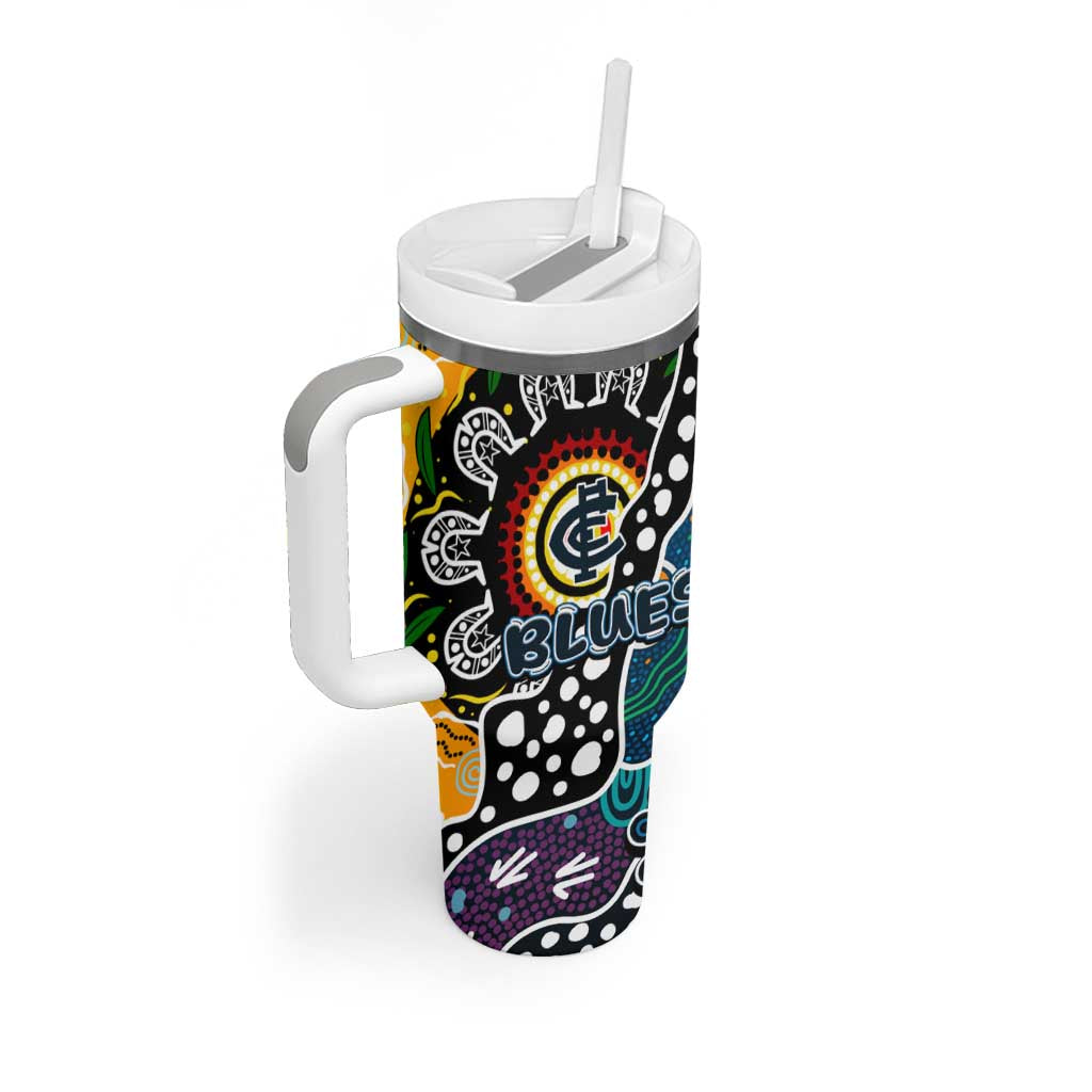 Blues AFL Celebrating 50 Years of Naidoc Tumbler With Handle NAIDOC Week 2025 Aboriginal
