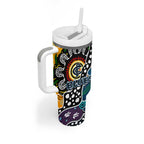 Blues AFL Celebrating 50 Years of Naidoc Tumbler With Handle NAIDOC Week 2025 Aboriginal