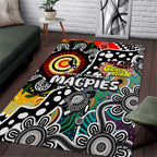 Magpies AFL Celebrating 50 Years of Naidoc Area Rug NAIDOC Week 2025 Aboriginal