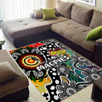 Magpies AFL Celebrating 50 Years of Naidoc Area Rug NAIDOC Week 2025 Aboriginal