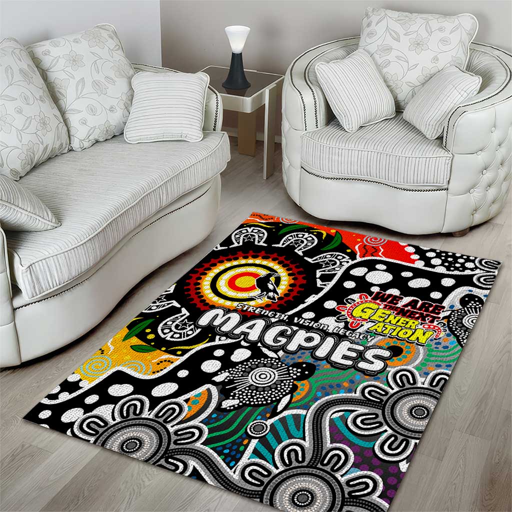 Magpies AFL Celebrating 50 Years of Naidoc Area Rug NAIDOC Week 2025 Aboriginal