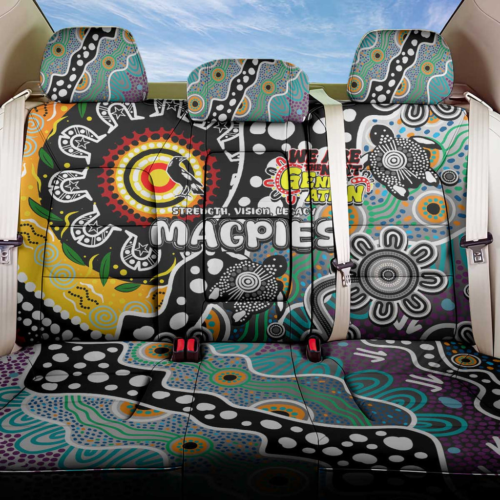 Magpies AFL Celebrating 50 Years of Naidoc Back Car Seat Cover NAIDOC Week 2025 Aboriginal