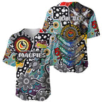 Personalised Magpies AFL Celebrating 50 Years of Naidoc Baseball Jersey NAIDOC Week 2025 Aboriginal