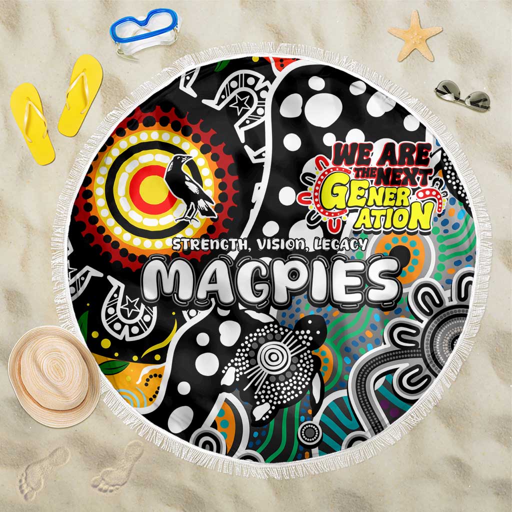 Magpies AFL Celebrating 50 Years of Naidoc Beach Blanket NAIDOC Week 2025 Aboriginal