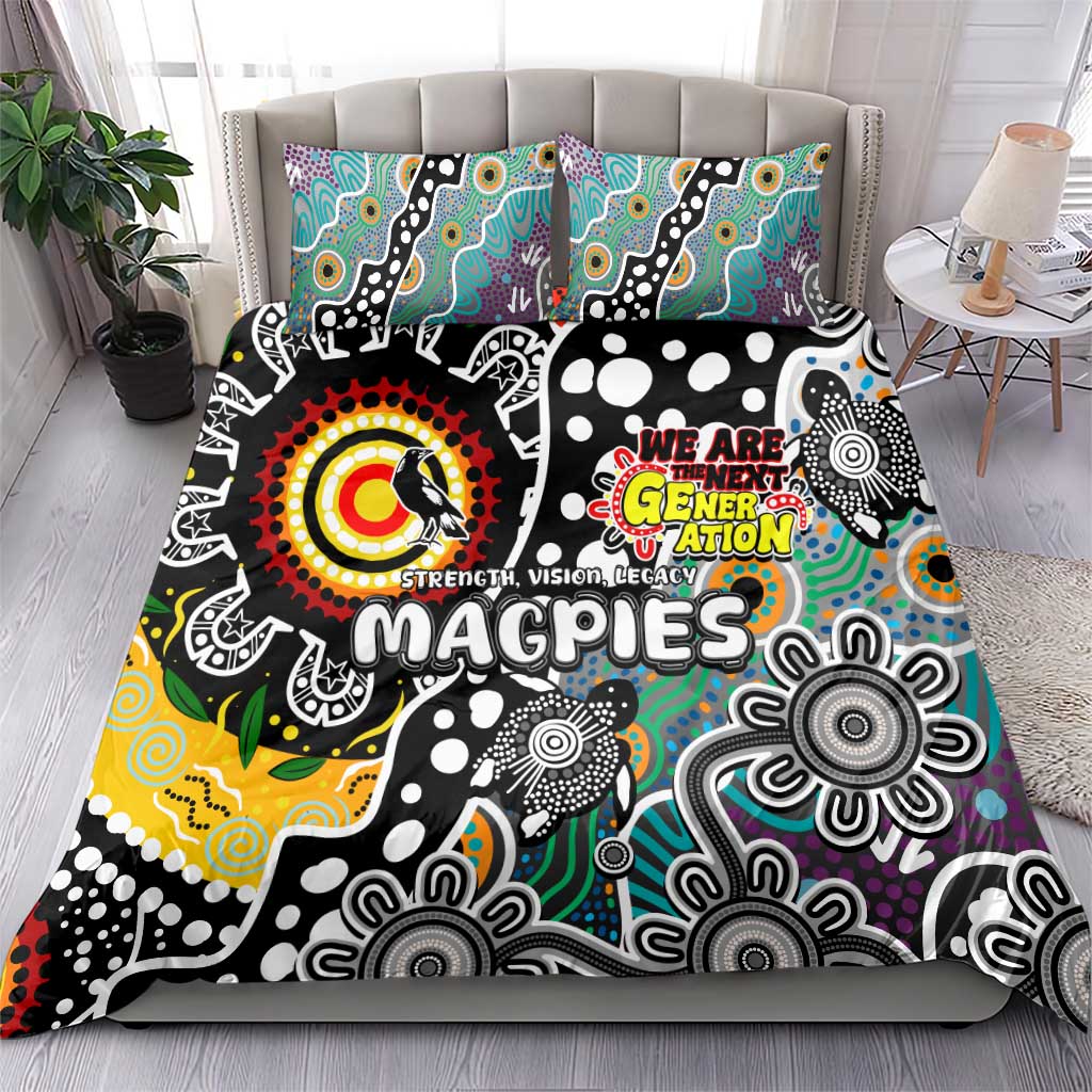 Magpies AFL Celebrating 50 Years of Naidoc Bedding Set NAIDOC Week 2025 Aboriginal