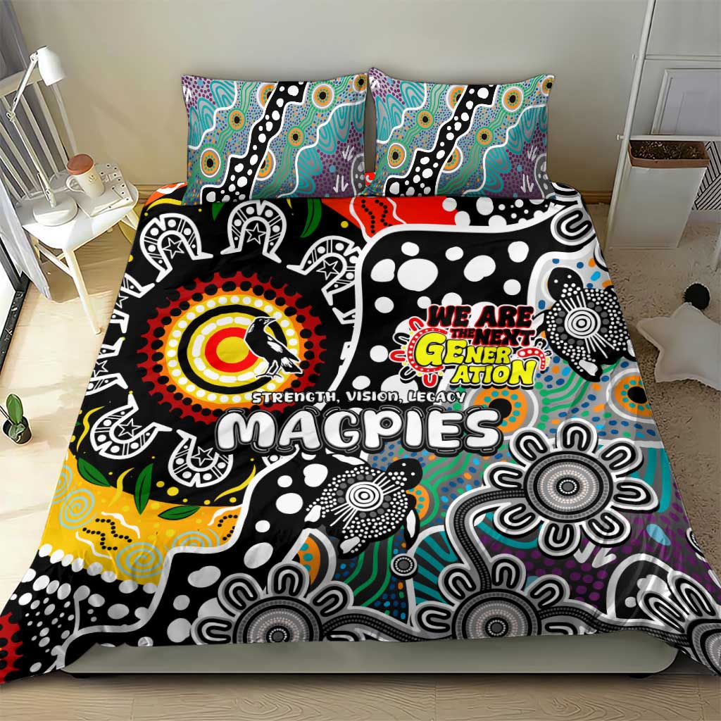 Magpies AFL Celebrating 50 Years of Naidoc Bedding Set NAIDOC Week 2025 Aboriginal