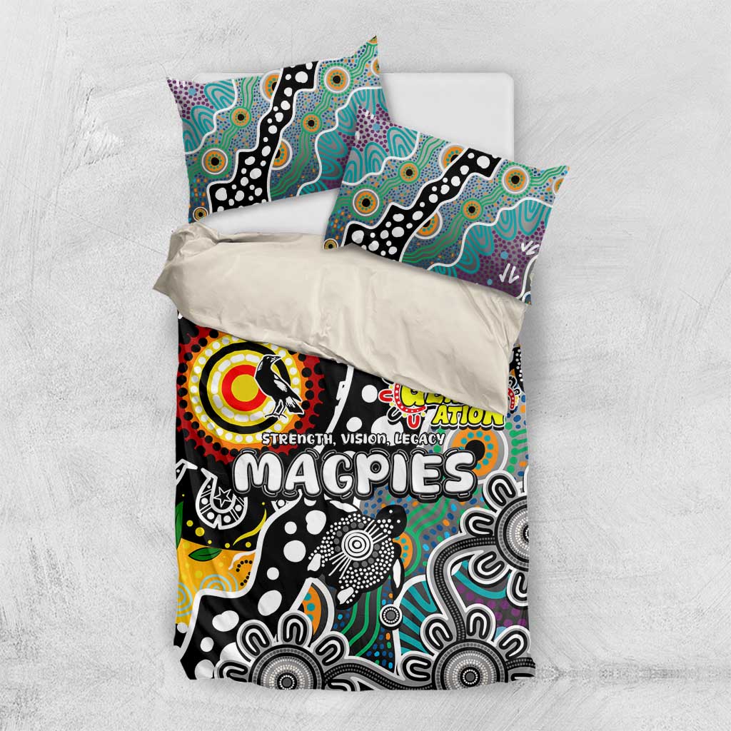 Magpies AFL Celebrating 50 Years of Naidoc Bedding Set NAIDOC Week 2025 Aboriginal