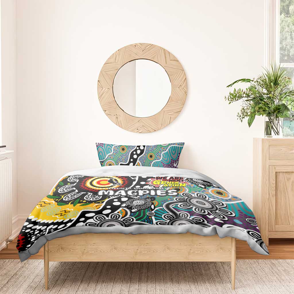 Magpies AFL Celebrating 50 Years of Naidoc Bedding Set NAIDOC Week 2025 Aboriginal