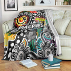 Magpies AFL Celebrating 50 Years of Naidoc Blanket NAIDOC Week 2025 Aboriginal
