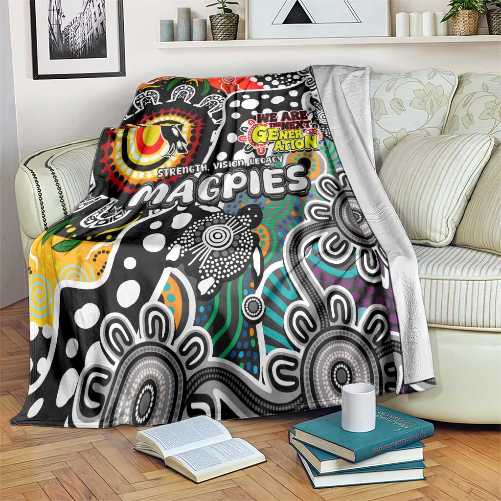 Magpies AFL Celebrating 50 Years of Naidoc Blanket NAIDOC Week 2025 Aboriginal