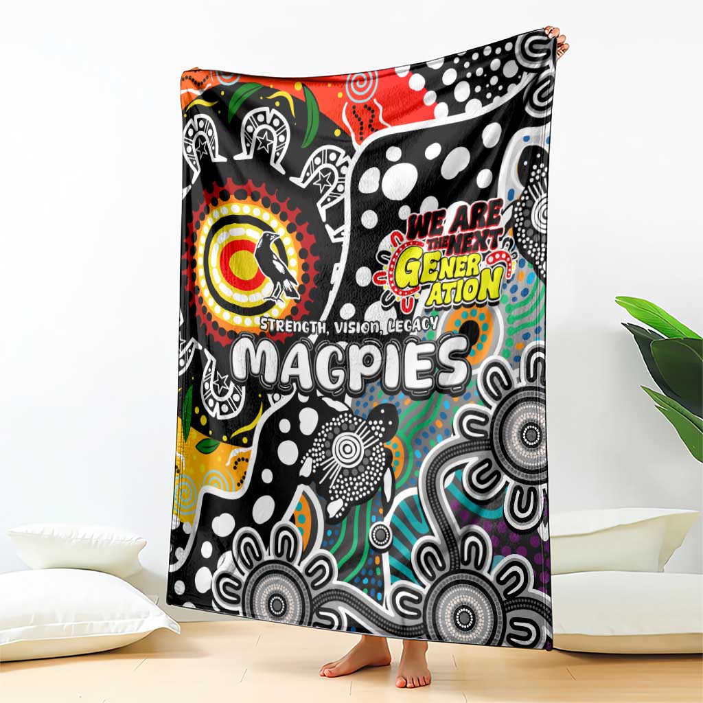 Magpies AFL Celebrating 50 Years of Naidoc Blanket NAIDOC Week 2025 Aboriginal
