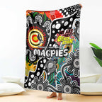 Magpies AFL Celebrating 50 Years of Naidoc Blanket NAIDOC Week 2025 Aboriginal