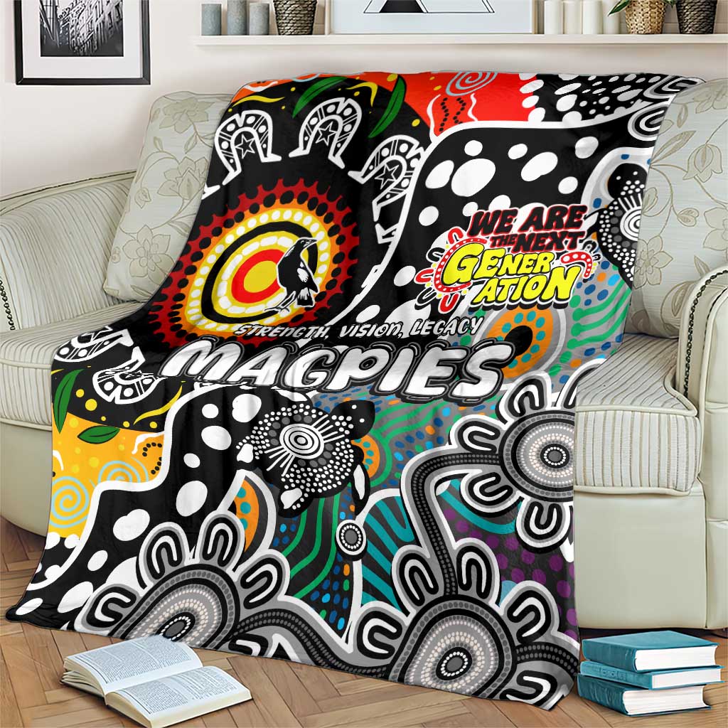 Magpies AFL Celebrating 50 Years of Naidoc Blanket NAIDOC Week 2025 Aboriginal