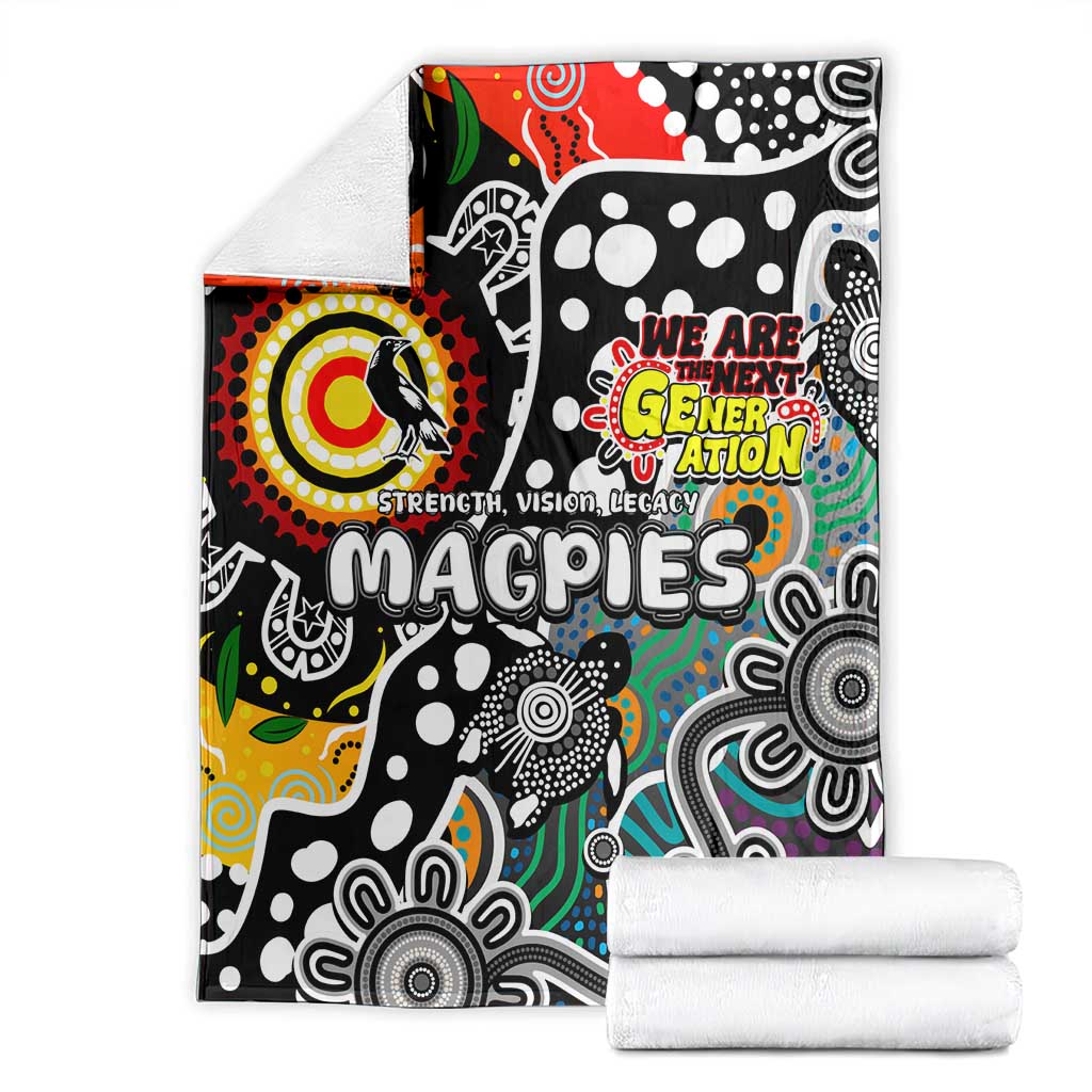 Magpies AFL Celebrating 50 Years of Naidoc Blanket NAIDOC Week 2025 Aboriginal