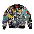 Personalised Magpies AFL Celebrating 50 Years of Naidoc Bomber Jacket NAIDOC Week 2025 Aboriginal