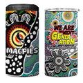 Magpies AFL Celebrating 50 Years of Naidoc 4 in 1 Can Cooler Tumbler NAIDOC Week 2025 Aboriginal