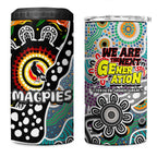 Magpies AFL Celebrating 50 Years of Naidoc 4 in 1 Can Cooler Tumbler NAIDOC Week 2025 Aboriginal