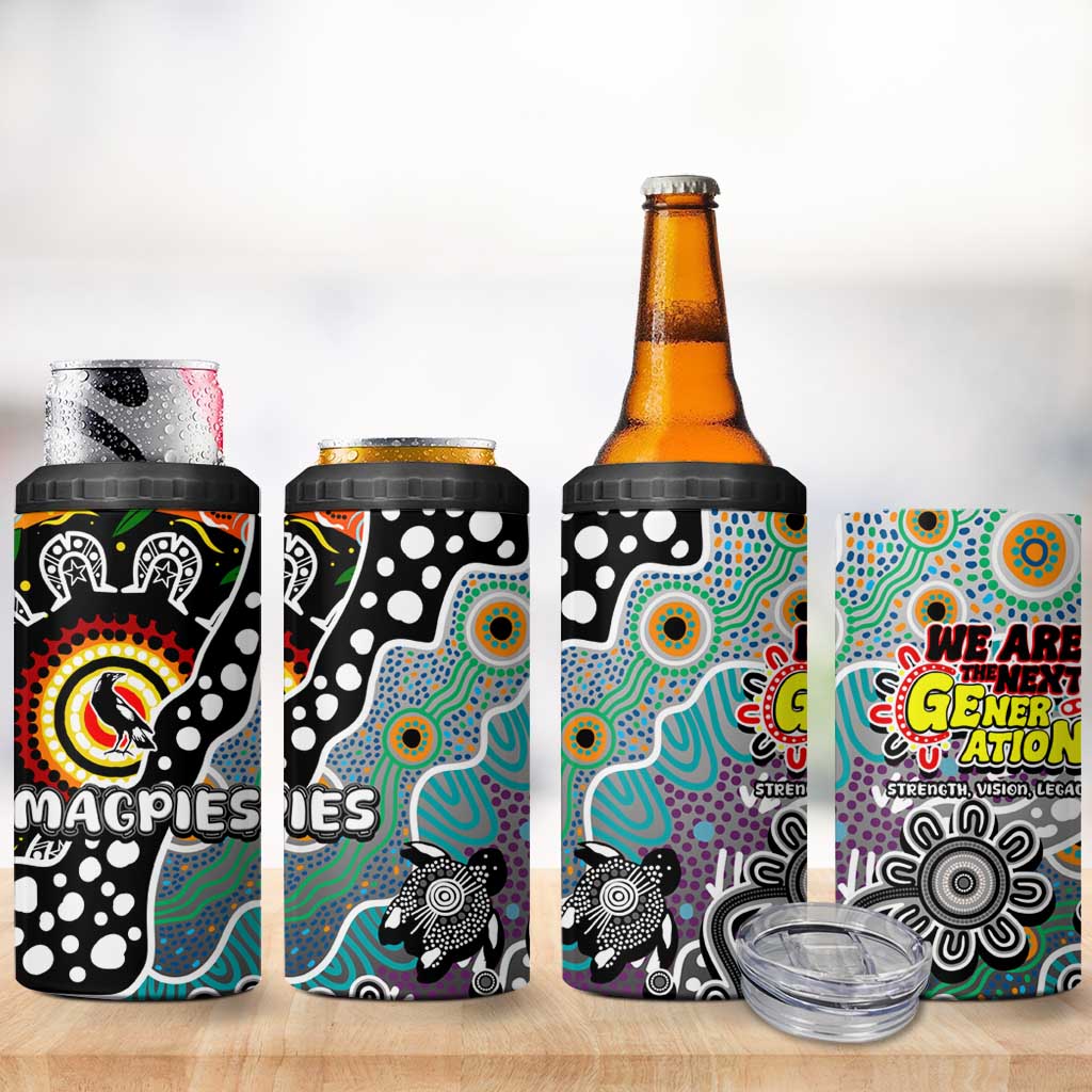 Magpies AFL Celebrating 50 Years of Naidoc 4 in 1 Can Cooler Tumbler NAIDOC Week 2025 Aboriginal