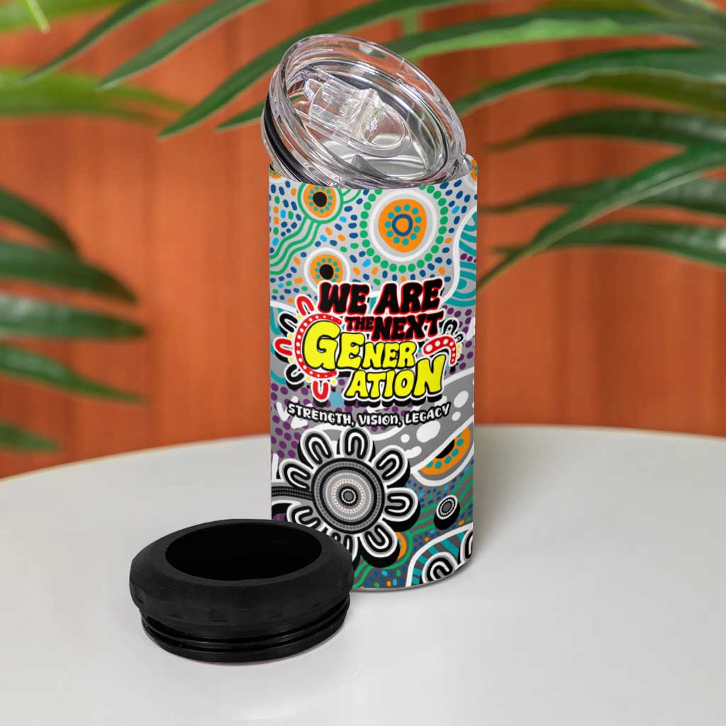 Magpies AFL Celebrating 50 Years of Naidoc 4 in 1 Can Cooler Tumbler NAIDOC Week 2025 Aboriginal