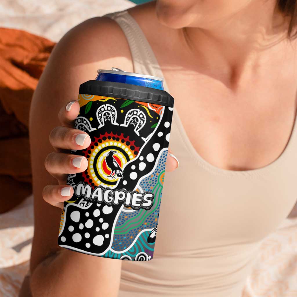 Magpies AFL Celebrating 50 Years of Naidoc 4 in 1 Can Cooler Tumbler NAIDOC Week 2025 Aboriginal