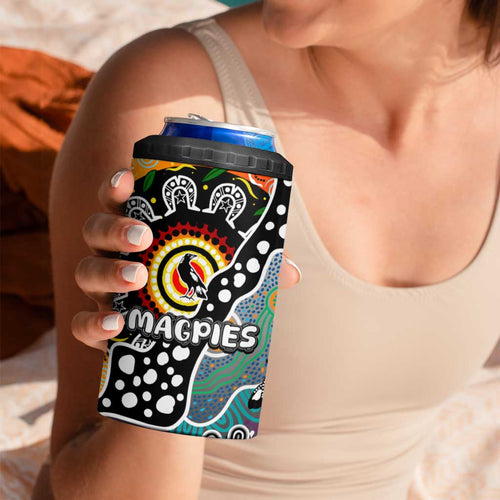 Magpies AFL Celebrating 50 Years of Naidoc 4 in 1 Can Cooler Tumbler NAIDOC Week 2025 Aboriginal