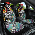 Magpies AFL Celebrating 50 Years of Naidoc Car Seat Cover NAIDOC Week 2025 Aboriginal