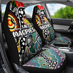 Magpies AFL Celebrating 50 Years of Naidoc Car Seat Cover NAIDOC Week 2025 Aboriginal