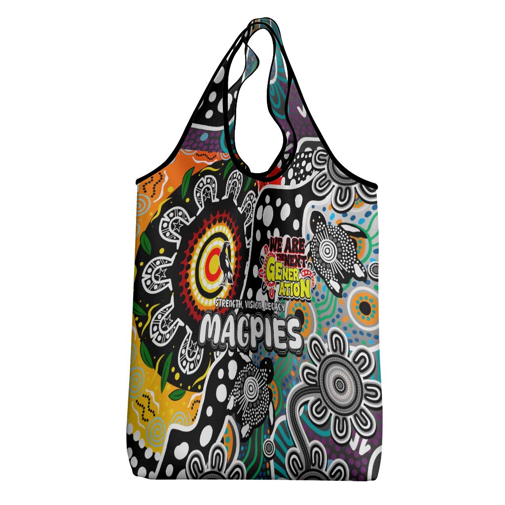 Magpies AFL Celebrating 50 Years of Naidoc Grocery Bag NAIDOC Week 2025 Aboriginal
