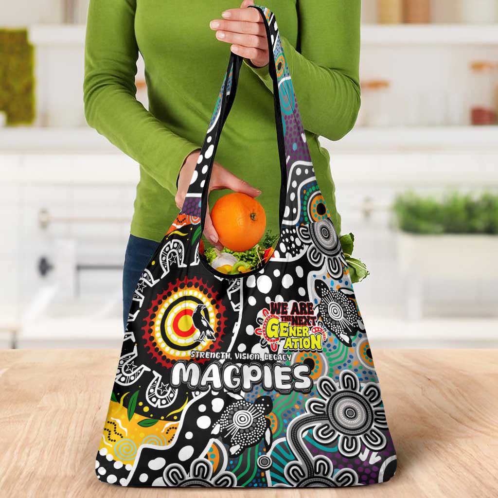 Magpies AFL Celebrating 50 Years of Naidoc Grocery Bag NAIDOC Week 2025 Aboriginal