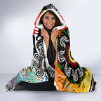 Magpies AFL Celebrating 50 Years of Naidoc Hooded Blanket NAIDOC Week 2025 Aboriginal