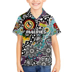 Personalised Magpies AFL Celebrating 50 Years of Naidoc Kid Hawaiian Shirt NAIDOC Week 2025 Aboriginal
