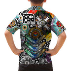 Personalised Magpies AFL Celebrating 50 Years of Naidoc Kid Hawaiian Shirt NAIDOC Week 2025 Aboriginal