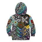 Personalised Magpies AFL Celebrating 50 Years of Naidoc Kid Hoodie NAIDOC Week 2025 Aboriginal