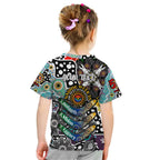 Personalised Magpies AFL Celebrating 50 Years of Naidoc Kid T Shirt NAIDOC Week 2025 Aboriginal