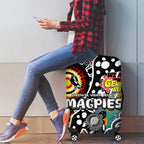 Magpies AFL Celebrating 50 Years of Naidoc Luggage Cover NAIDOC Week 2025 Aboriginal