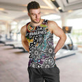 Personalised Magpies AFL Celebrating 50 Years of Naidoc Men Tank Top NAIDOC Week 2025 Aboriginal