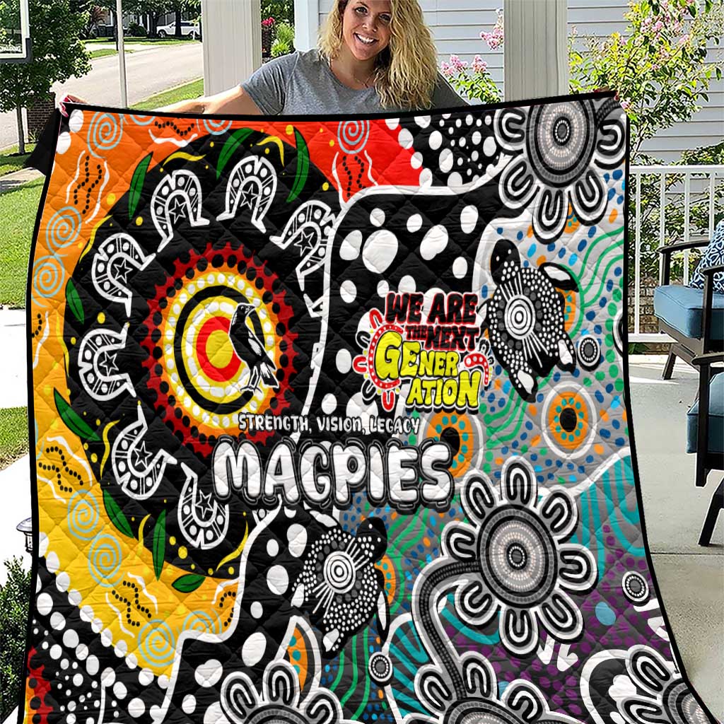 Magpies AFL Celebrating 50 Years of Naidoc Quilt NAIDOC Week 2025 Aboriginal