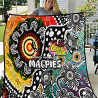 Magpies AFL Celebrating 50 Years of Naidoc Quilt NAIDOC Week 2025 Aboriginal