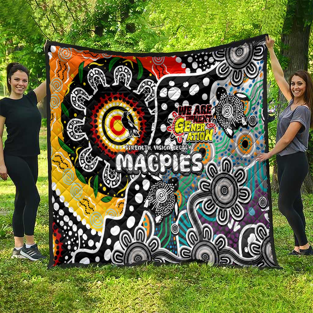 Magpies AFL Celebrating 50 Years of Naidoc Quilt NAIDOC Week 2025 Aboriginal