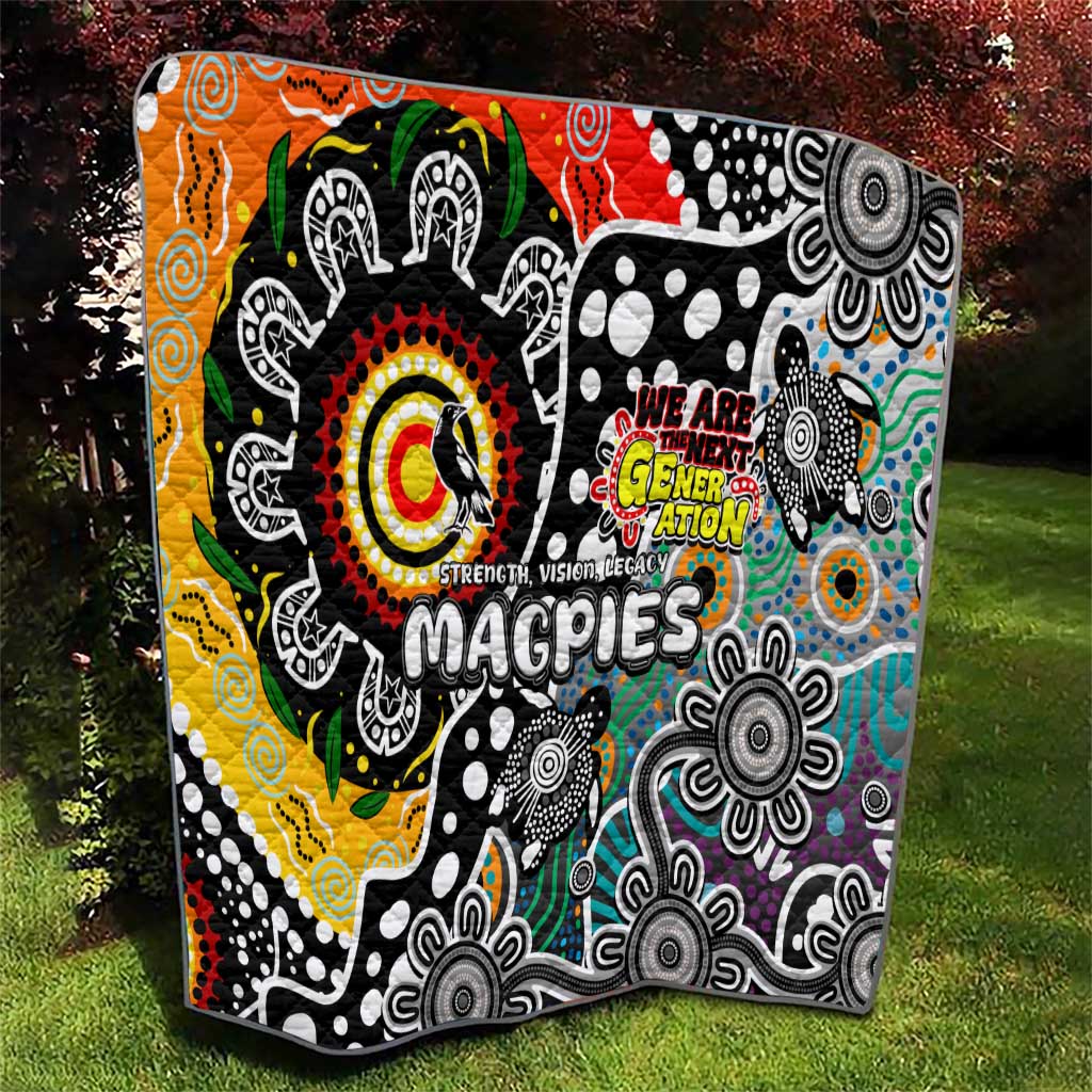 Magpies AFL Celebrating 50 Years of Naidoc Quilt NAIDOC Week 2025 Aboriginal