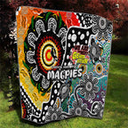 Magpies AFL Celebrating 50 Years of Naidoc Quilt NAIDOC Week 2025 Aboriginal