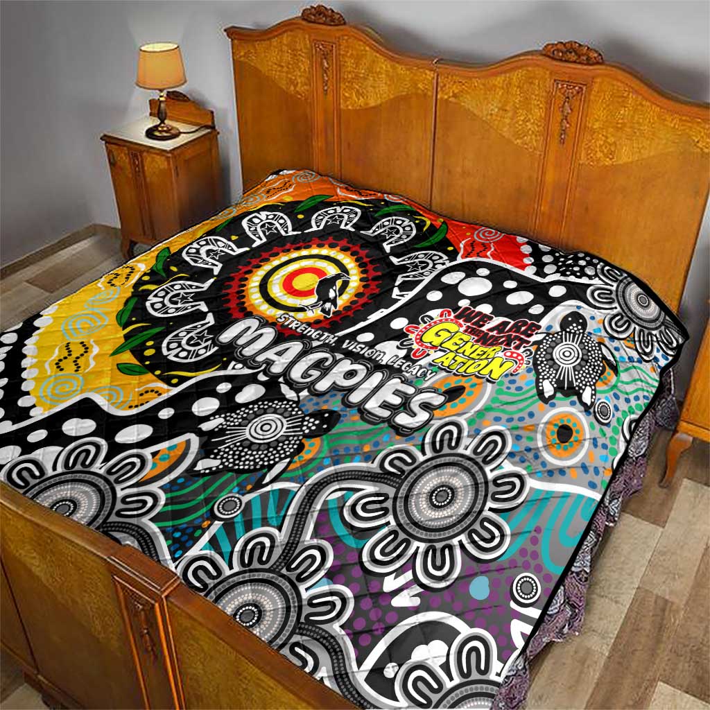 Magpies AFL Celebrating 50 Years of Naidoc Quilt NAIDOC Week 2025 Aboriginal