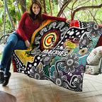 Magpies AFL Celebrating 50 Years of Naidoc Quilt NAIDOC Week 2025 Aboriginal
