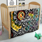 Magpies AFL Celebrating 50 Years of Naidoc Quilt NAIDOC Week 2025 Aboriginal