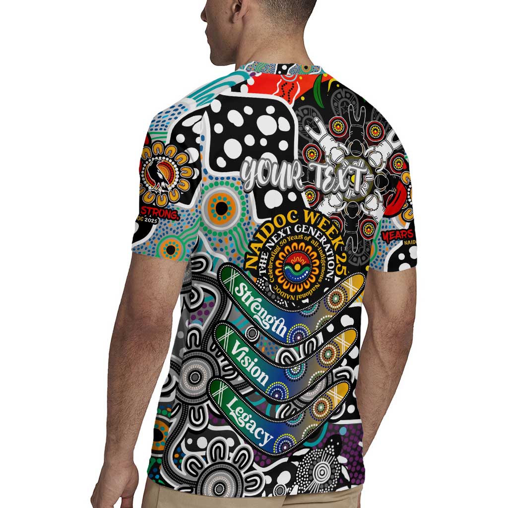 Personalised Magpies AFL Celebrating 50 Years of Naidoc Rugby Jersey NAIDOC Week 2025 Aboriginal