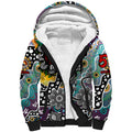 Personalised Magpies AFL Celebrating 50 Years of Naidoc Sherpa Hoodie NAIDOC Week 2025 Aboriginal