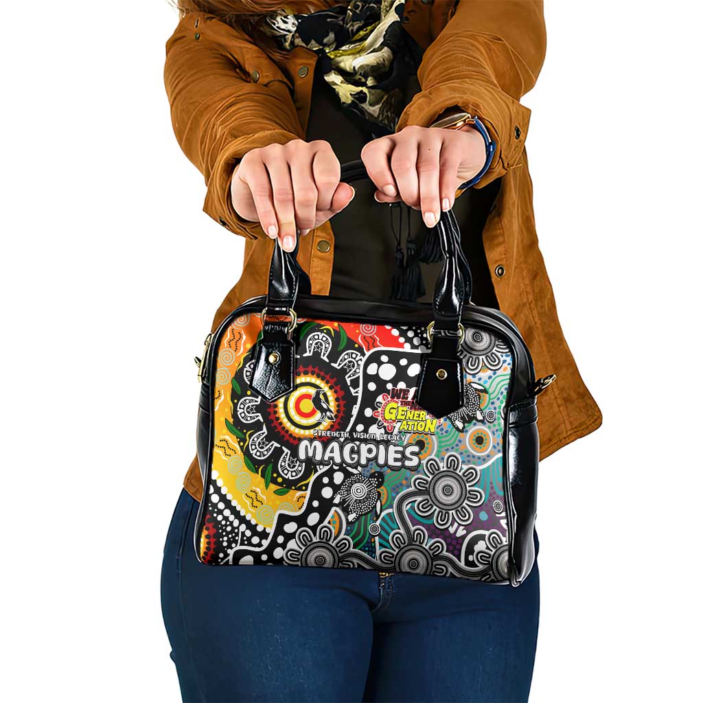 Magpies AFL Celebrating 50 Years of Naidoc Shoulder Handbag NAIDOC Week 2025 Aboriginal